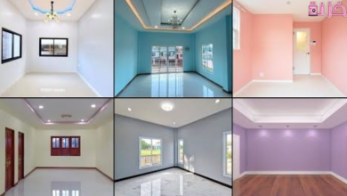 الوان حوائط ريسبشن