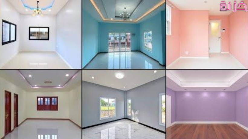 الوان حوائط ريسبشن