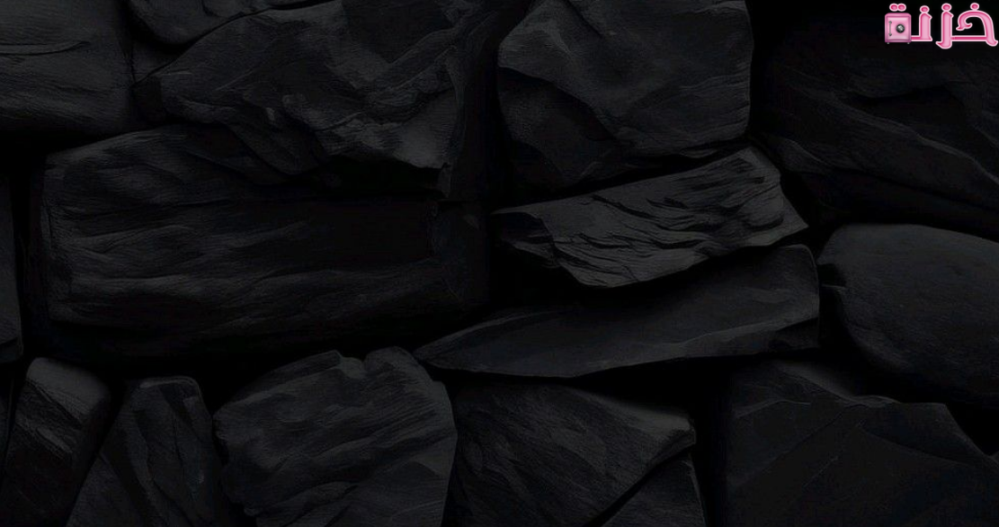 خلفيات سوداء من الحجارة