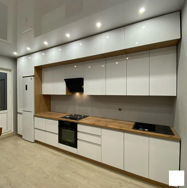 صور مطبخ باللون الابيض شيك