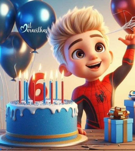 صور عيد ميلاد طفل 6 سنوات