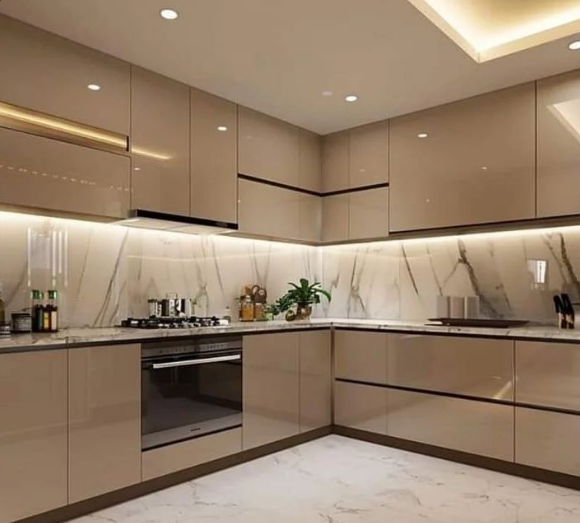 سيراميك مطابخ سادة