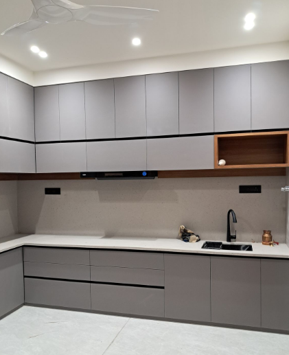 سيراميك مطابخ باللون الجراي