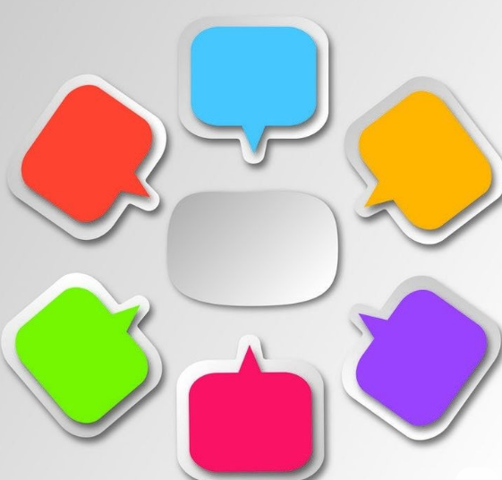 خريطة مفاهيم فارغة من خمس خانات