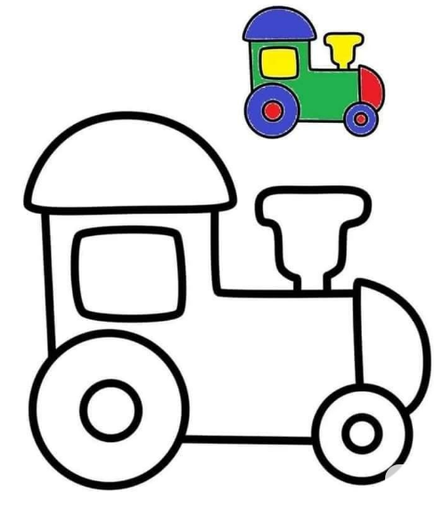 صور تلوين بسيطة للاطفال