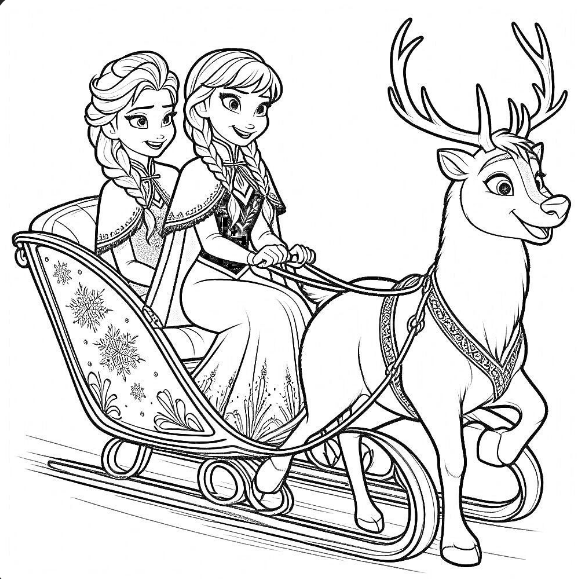 تلوين أميرات ديزني للبنات