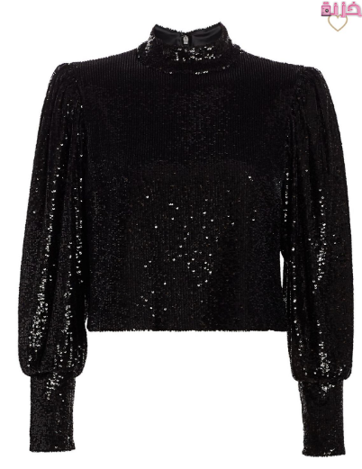 استايلات بلوزات سواريه باللون الاسمر