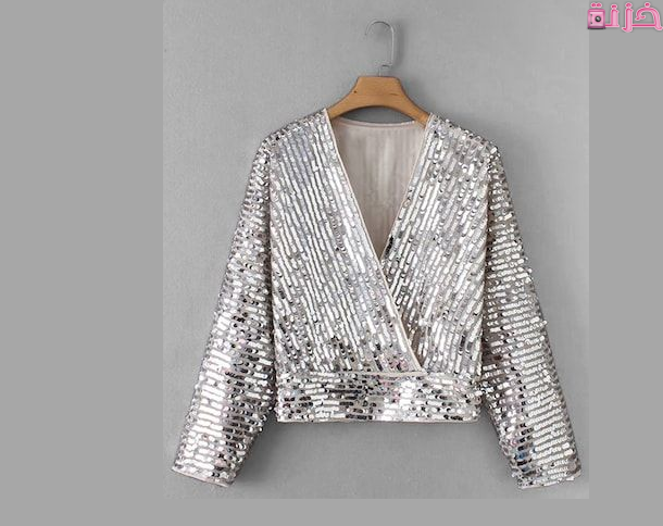 تصميمات بلوزات سوارية للمحجبات 