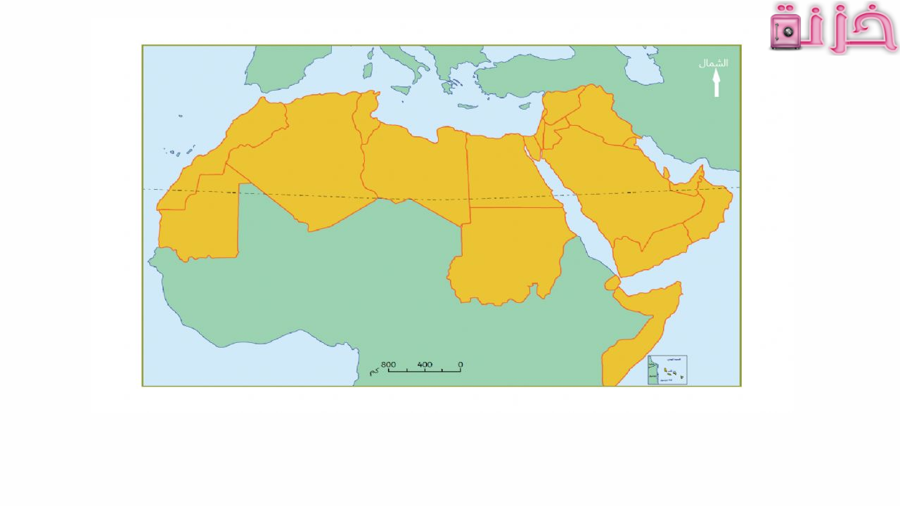 خريطه صماء ملونة