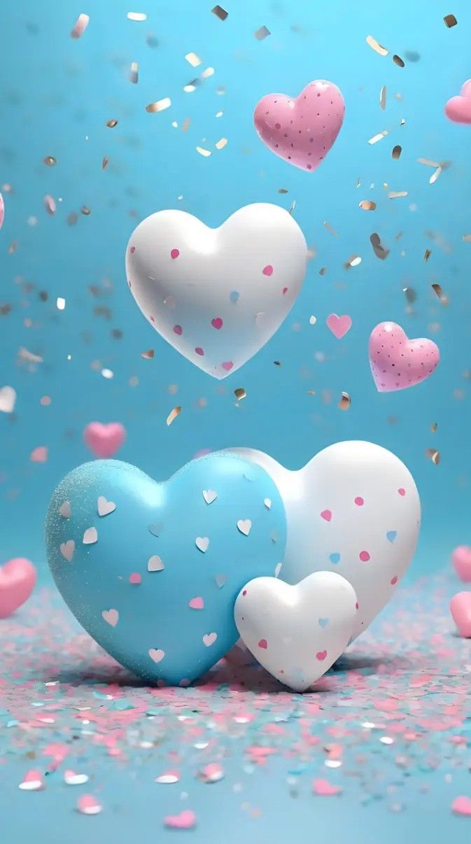 اجمل خلفية قلوب
