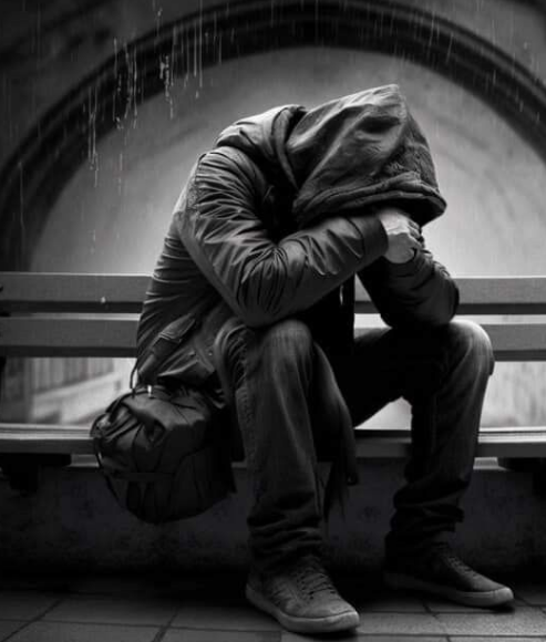 صور رجل حزين يفكر