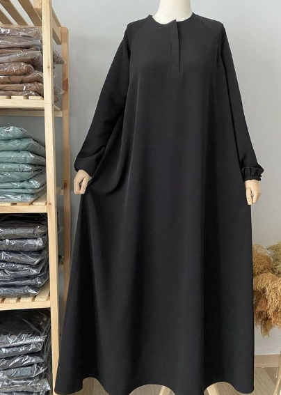 صور عبايات خليجي سوداء رقيقة
