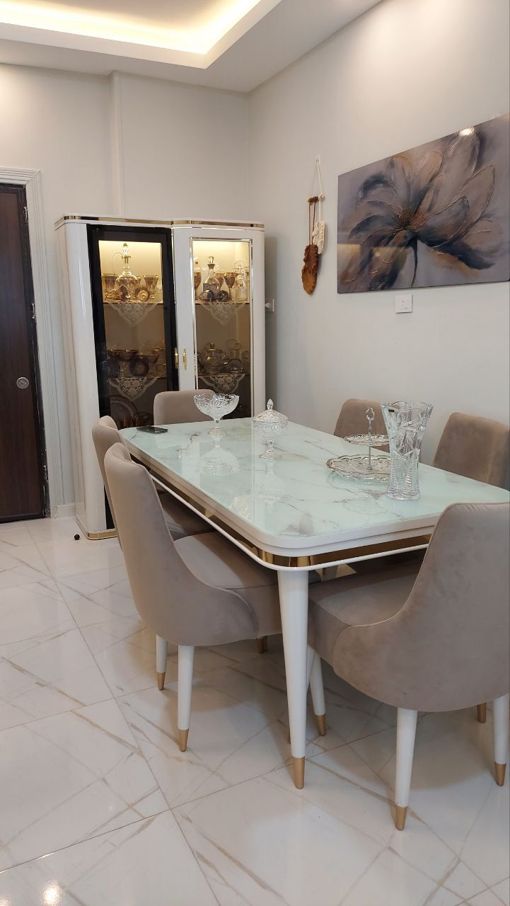 اشكال سفرة 6 كراسي خشب