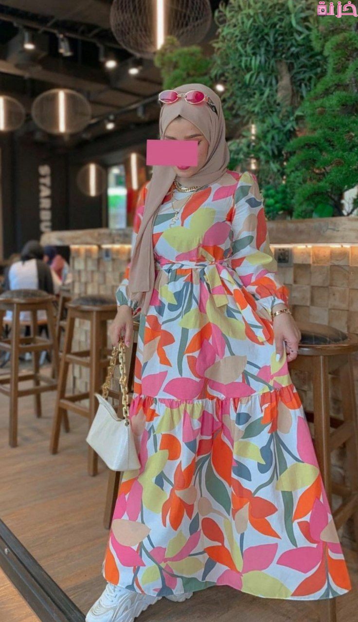 فساتين سواريه شيفون وستان