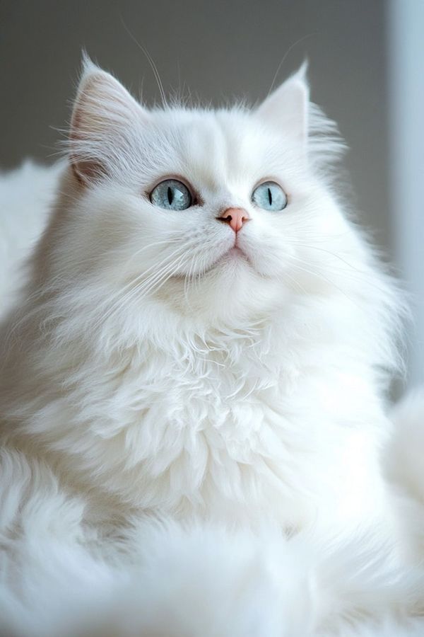 خلفيات قطط كيوت بيضاء