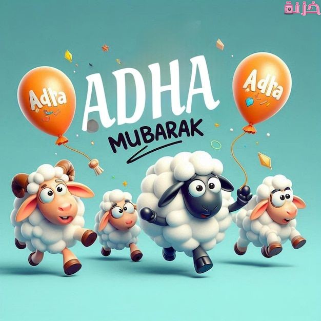بطاقات عيد الاضحى بالانجليزي