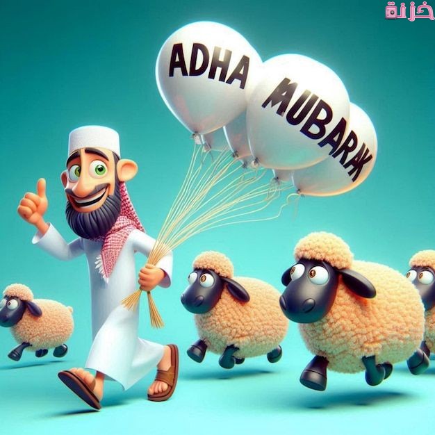 بطاقات تهنئة عيد الاضحى المبارك فارغة