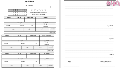 نموذج صحيفة دعوى جاهزة