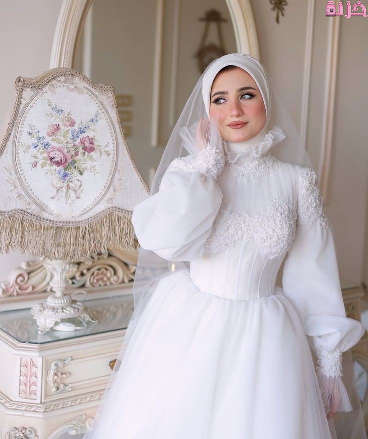 فساتين زفاف للمحجبات