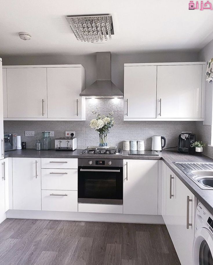 الوان مطابخ خشب لونين