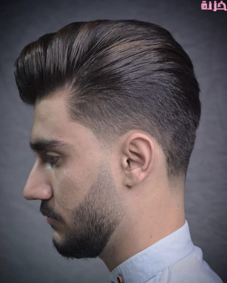 قصات شعر رجالي طويل