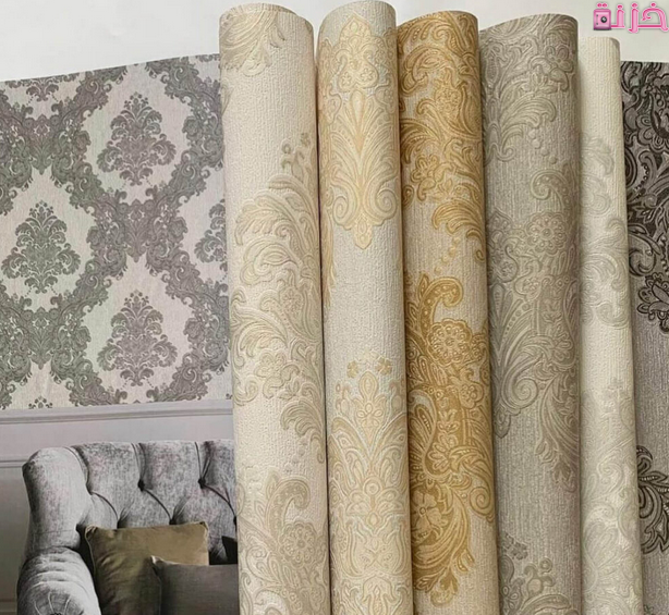 اسعار ورق الجدران مع التركيب