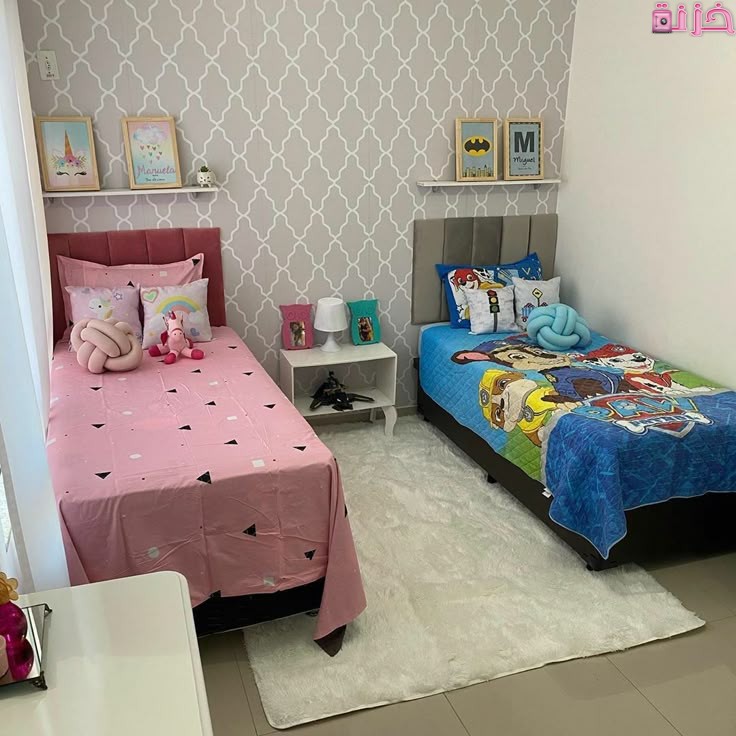 غرف نوم اطفال خشب