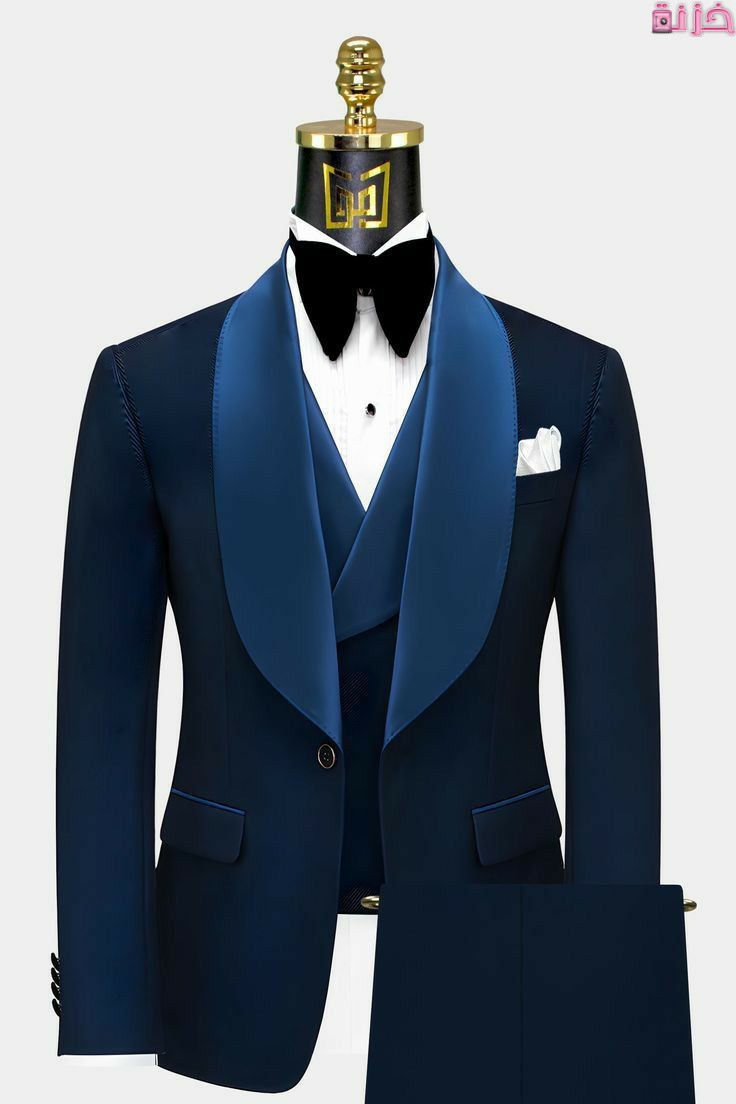 بدل رجالي كلاسيك كحلي