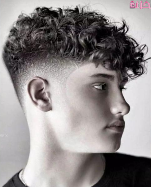 تسريح قصات شعر مجعد للرجال