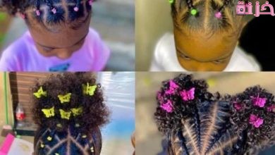 تسريحات للشعر المجعد القصير للأطفال البنات وللسيدات