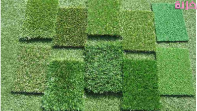 انواع النجيلة الصناعية واسعارها