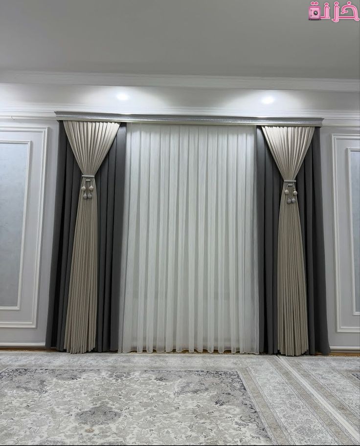 ستائر شيفون ودانتيل