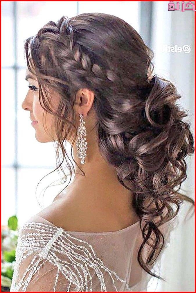 تسريحات شعر للاعراس بسيطة