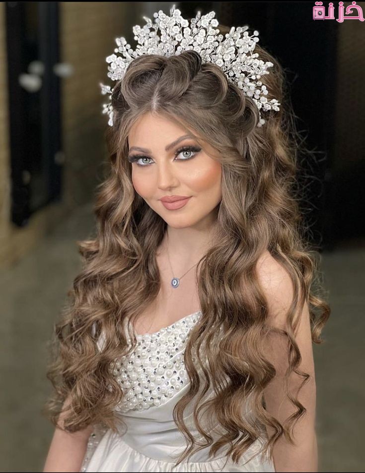 تسريحات عرايس فخمة وناعمة