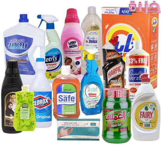 أسماء جميع أنواع المنظفات واسعارها فى السعودية