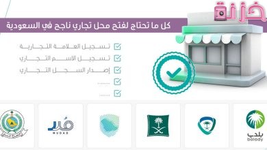 شروط فتح محل تجاري فى السعودية