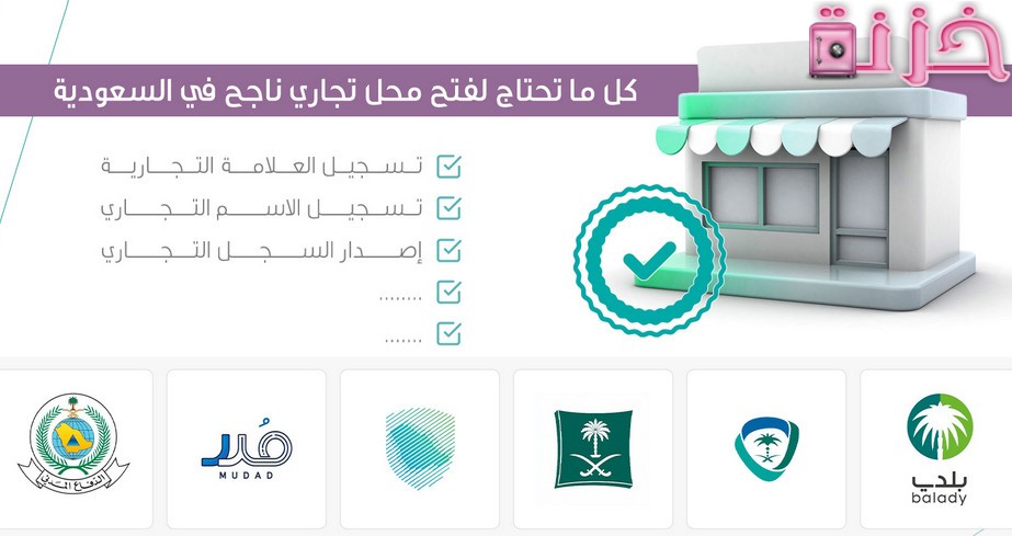 شروط فتح محل تجاري فى السعودية