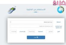 الإستعلام عن فاتورة المياه القاهرة